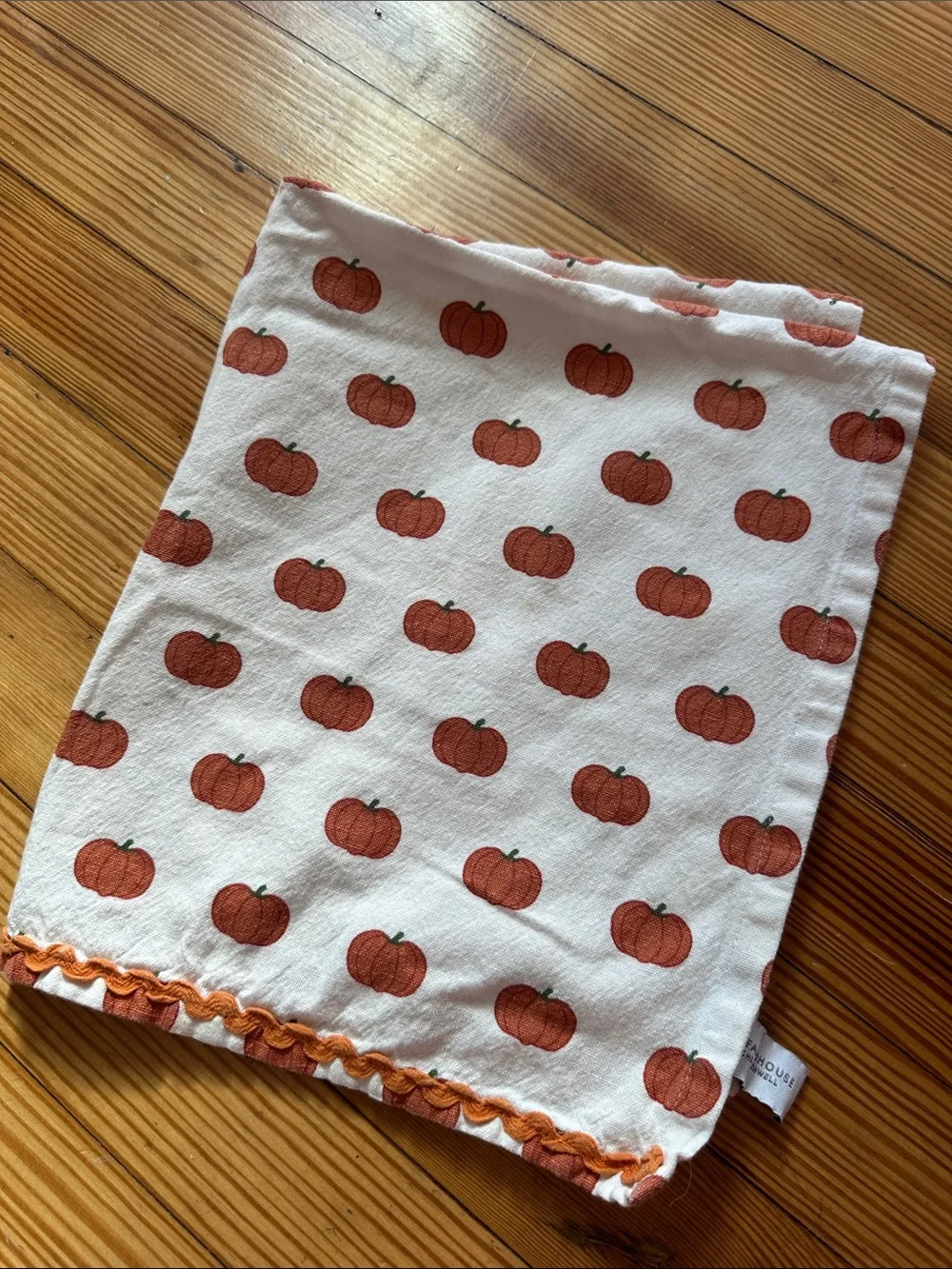 Autumn Pumpkin Kitchen Hand Towel